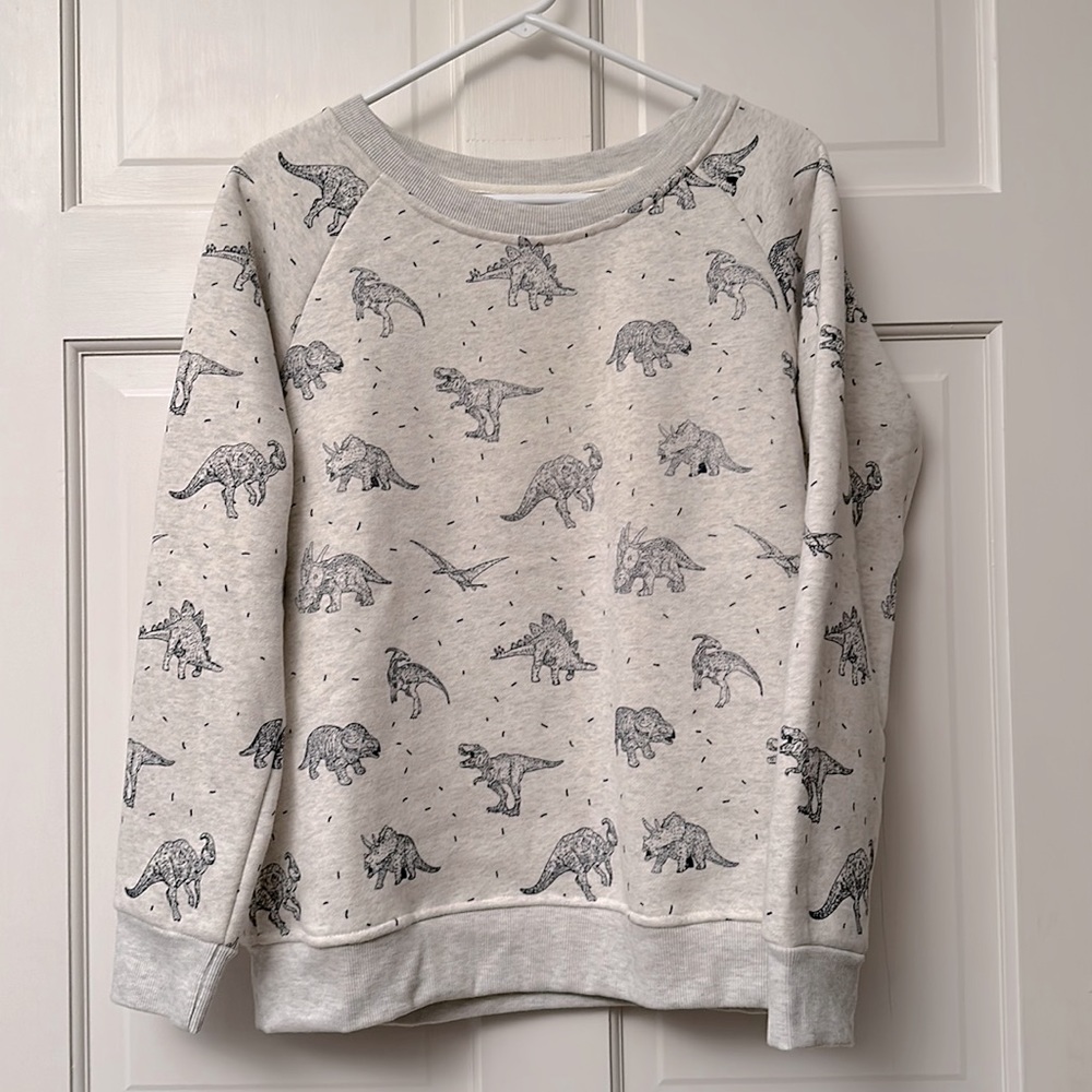 NWT Soft Fleece Dinosaur Sweater